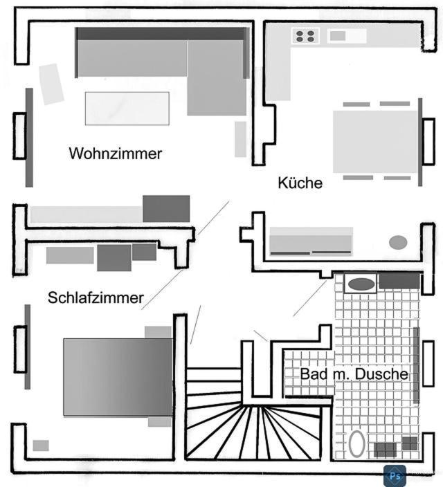 Ferienwohnung Grete Трір Екстер'єр фото